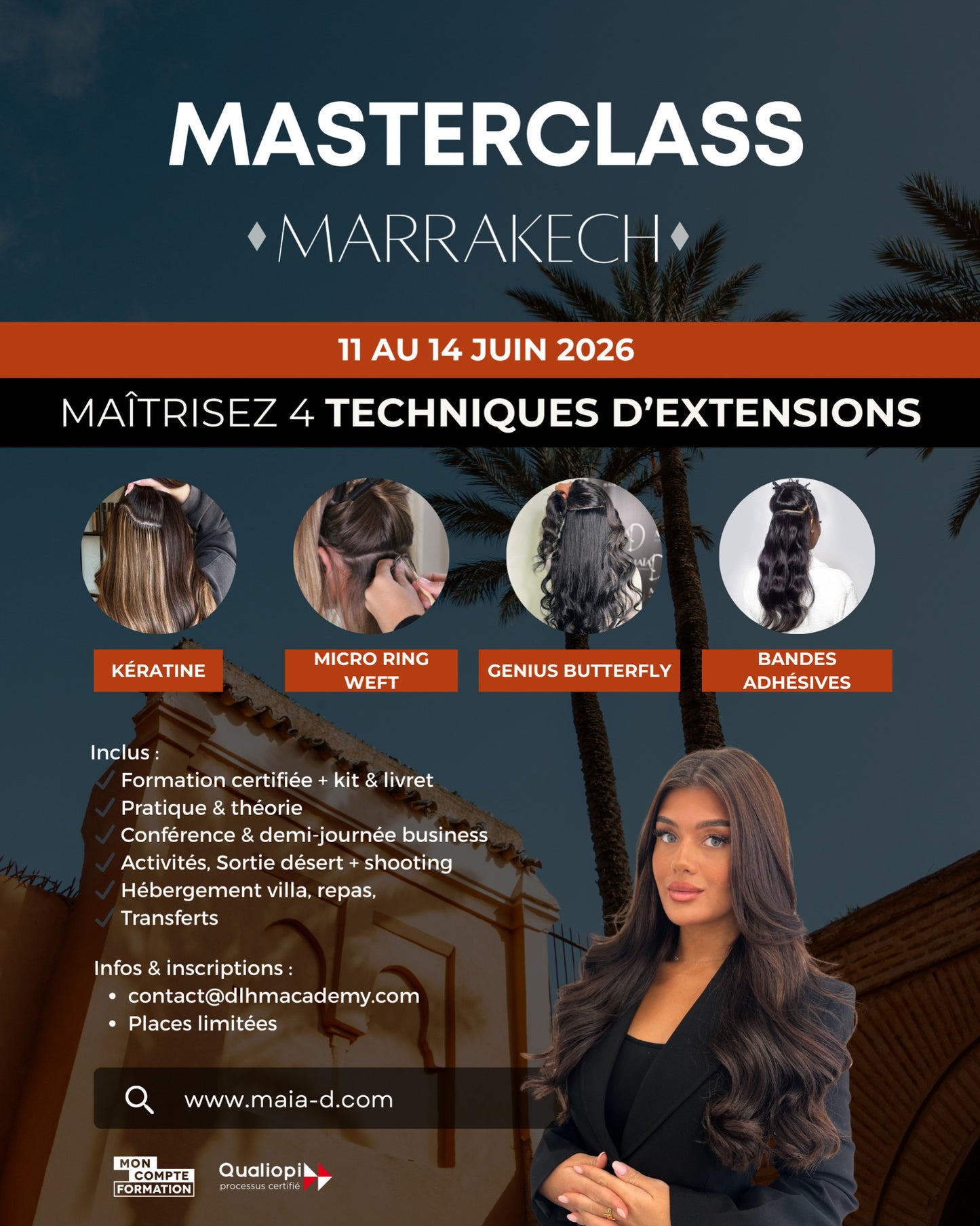 MASTERCLASS MARRAKECH – 11 AU 14 JUIN 2026
